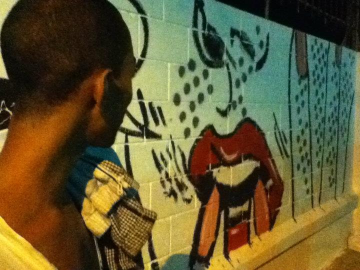 Mural by Zinnia and Darren Cheewah — Erotic Art Week archive photograph