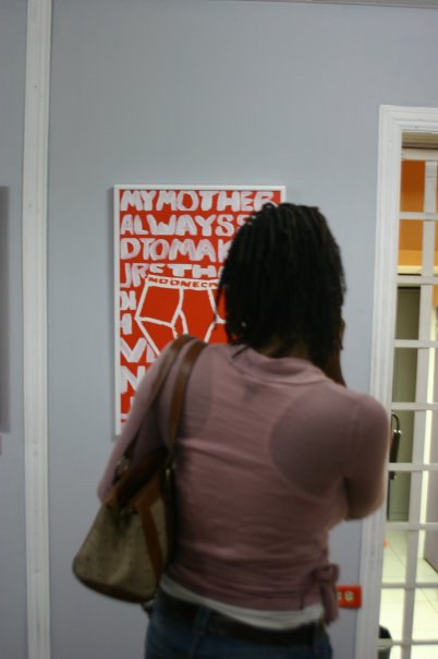 Work by Richard Rawlins at CMB Advertising, 2010 — Erotic Art Week archive photograph