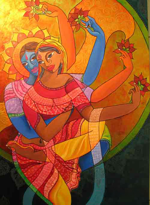 Painting by Shalini Seereeram — Erotic Art Week archive photograph